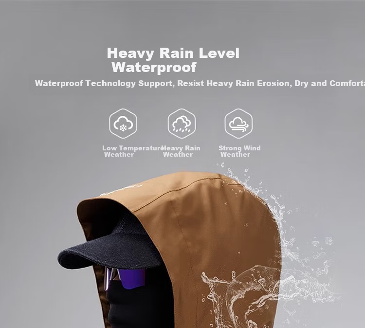 CAMEL Outdoor Three-In Jacket for Men And Women, Autumn And Winter New Fleece Inner Layer, Windproof And Waterproof Coat, Mountaineering Wear 6