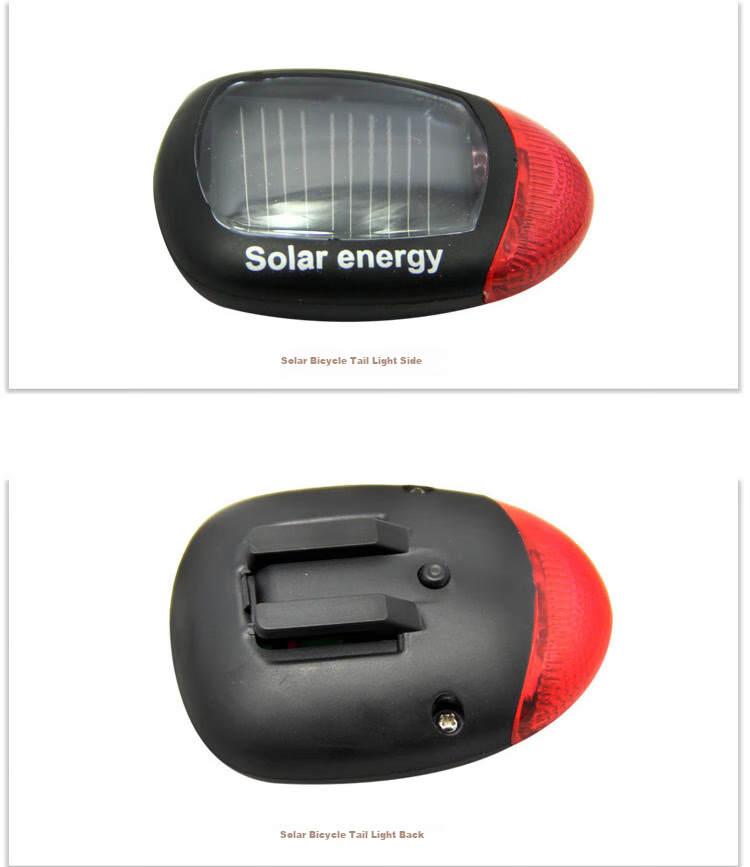 Adandyish Bicycle USB Rechargeable Tail Light, Night Rear Warning Light, Mountain Bike High-Brightness Strobe Light, Random Style 16