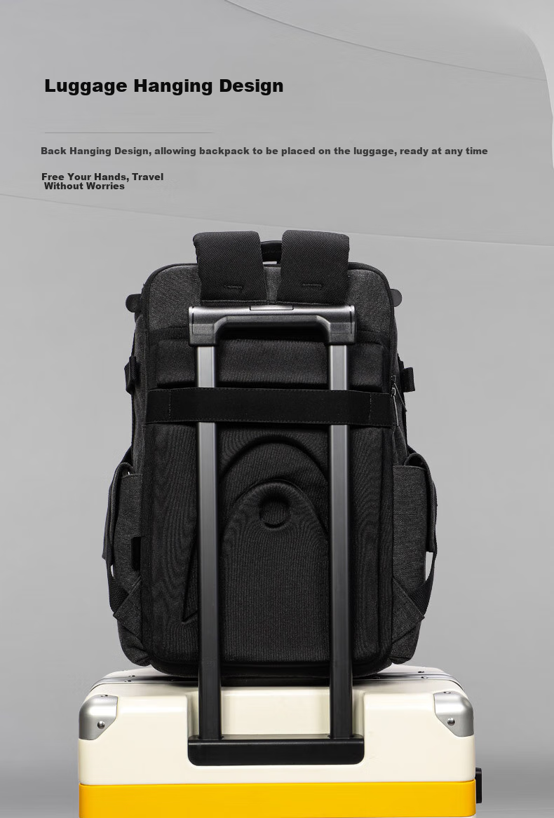 HEAD Backpack for Men And Women, 15.6-Inch Laptop Bag, Cool And Stylish Schoolbag with Large Capacity, Water-Resistant Cycling Backpack 11