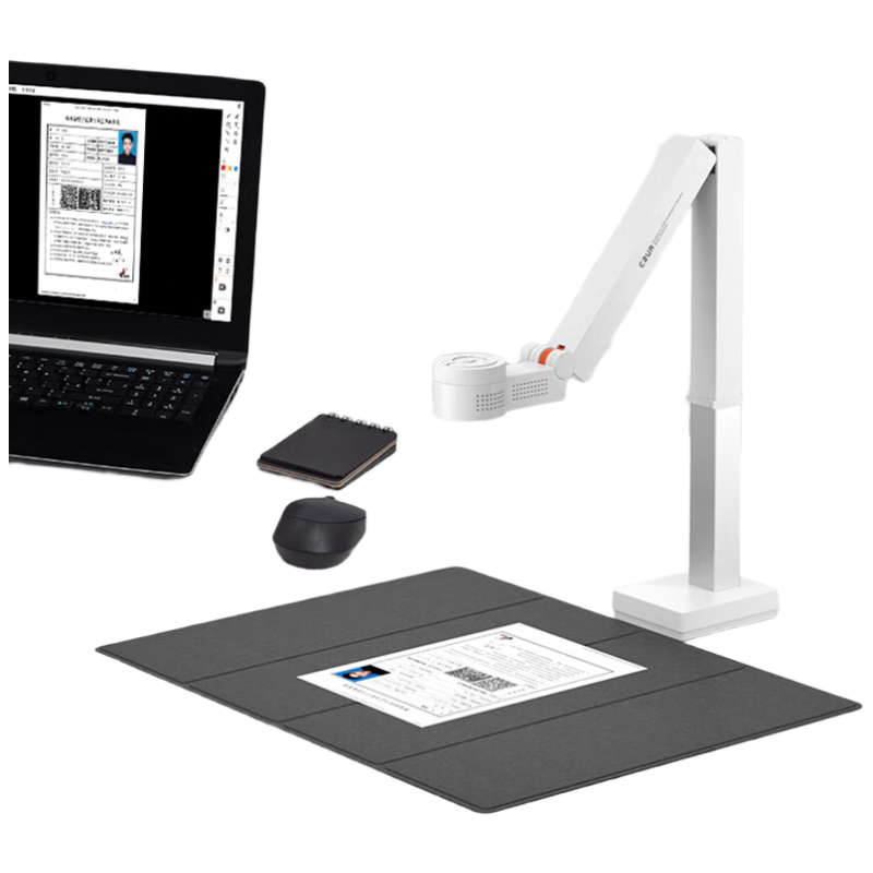 CZUR FancyUPlus+ Folding Mat + Docking Station Direct Teaching All-in-One Machine/Projector Calligraphy Painting Training Live Streaming with Microphone Recording and Photography