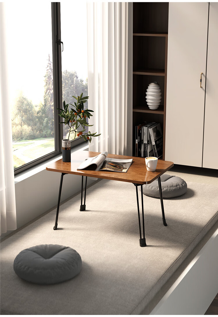 Yupin Foldable Bed Desk, Study Bedroom Office Table, Bay Window Simple Dormitory Student Computer Desk BGZ775 Thickened Versio 14