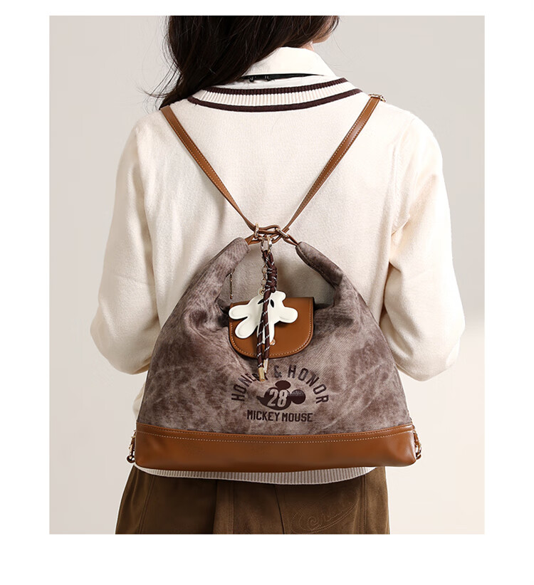 Disney Women's Backpack Multifunctional Fashionable Girl's Shoulder Bag Birthday Gift Box Set 36