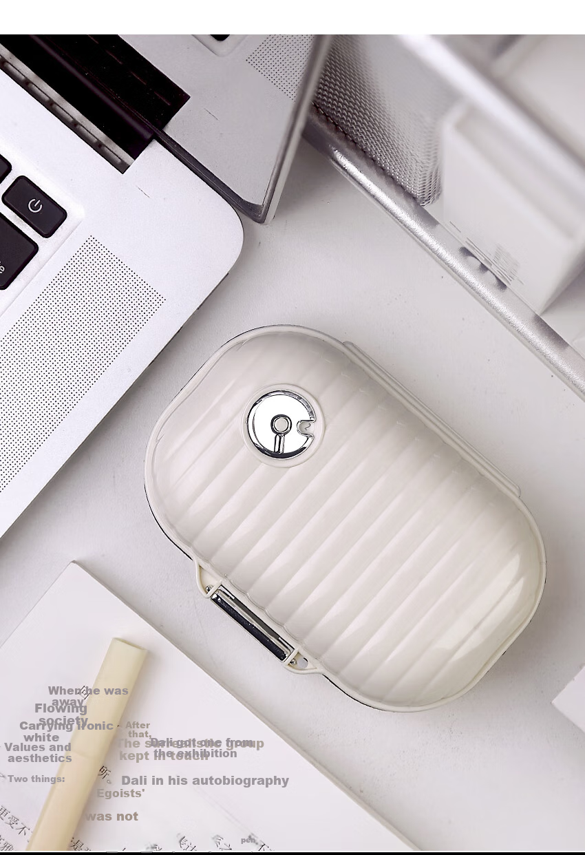 Daisy Leaf Portable Pill Organizer Box, Weekly Seven-Day Pill Reminder Dispenser for Elderly Medicatio 6
