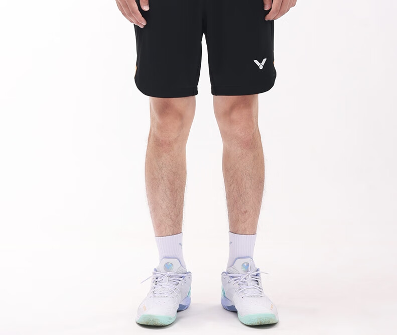 VICTOR Official Flagship Men's Badminton Shorts Sweat-Absorbing Moisture-Wicking Breathable Knitted Sports Pants Professional Competition Training Wear 3