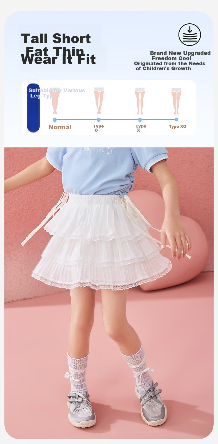 ASK JUNIOR Children's Ballet-Style Short Skirt, Summer Cake Skirt, Girls' Tulle Skirt, Princess Skirt, Half Skirt 1