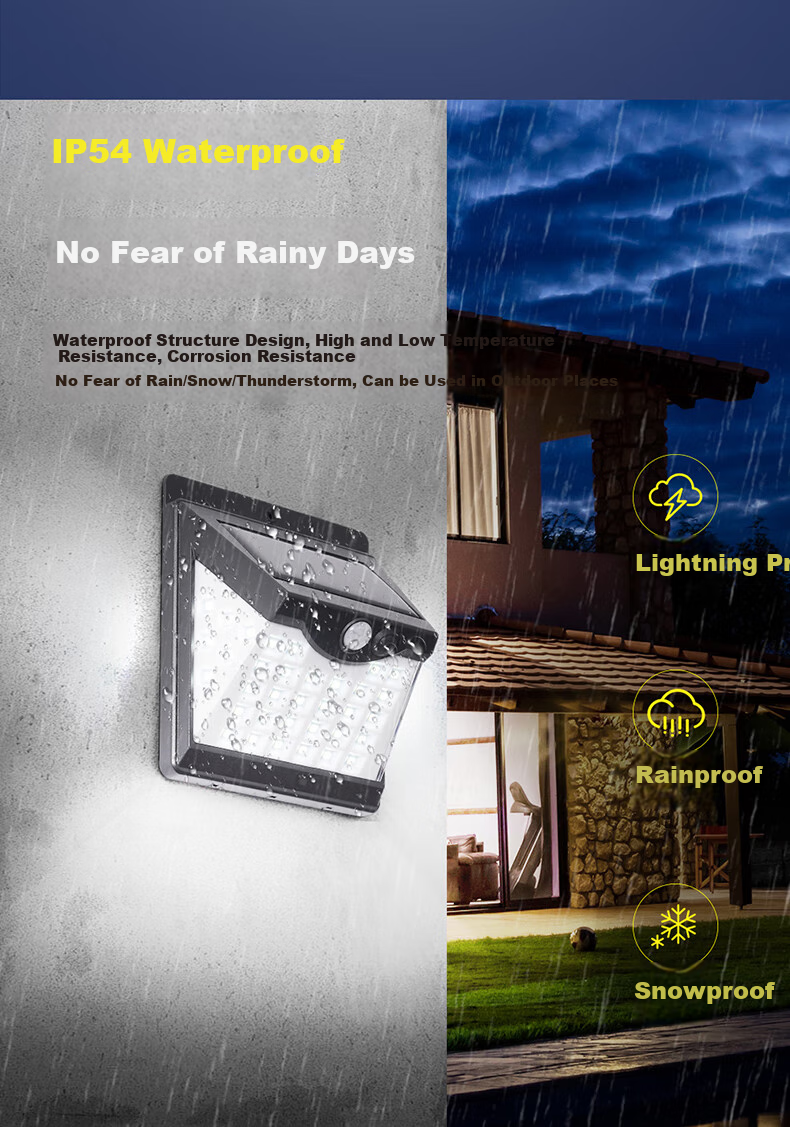 NVC Solar Outdoor Lighting Garden Light Outdoor Floodlight Aluminum Remote Control 2400lm Coverage Approx. 130㎡ 11
