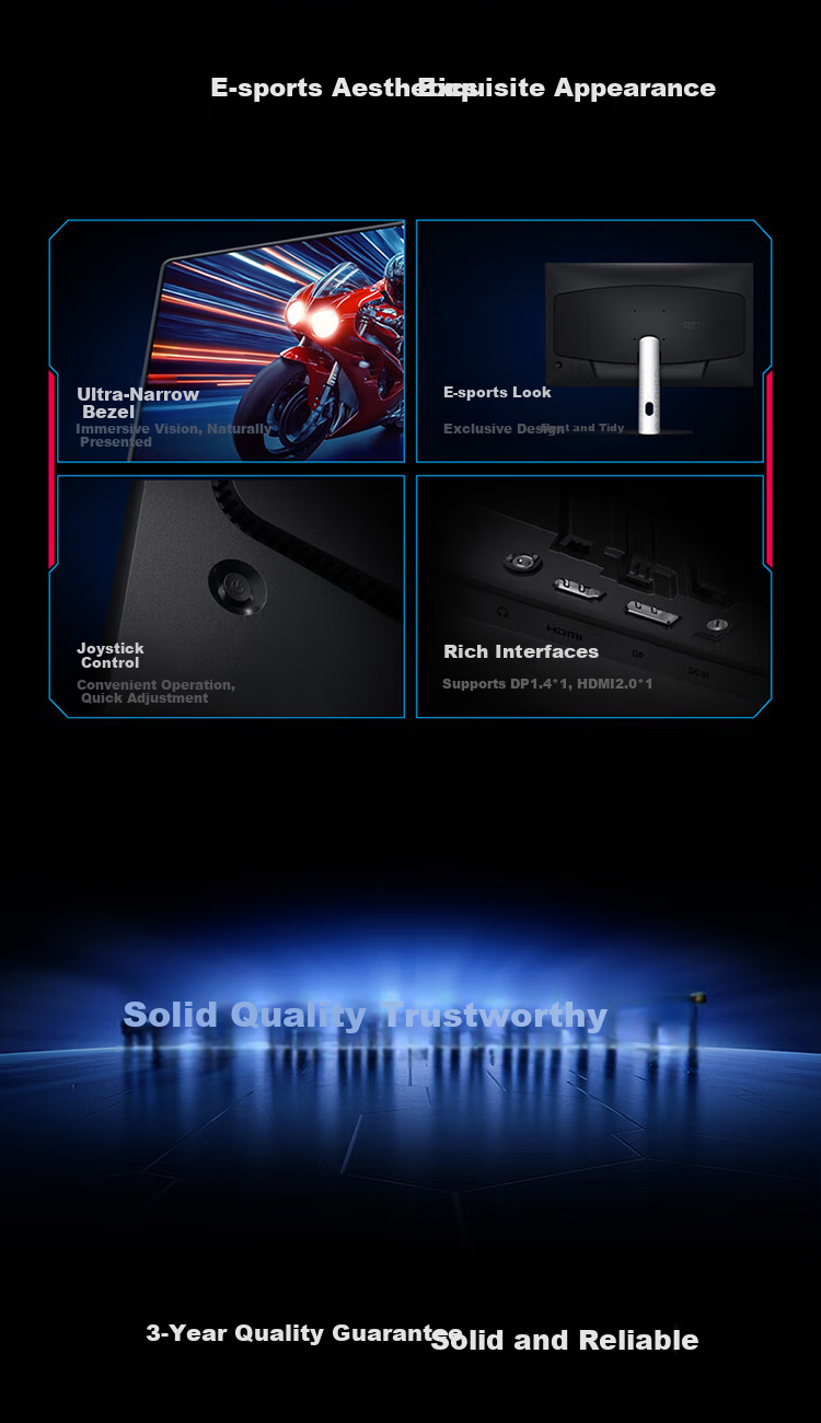 MI REDMI 27-Inch Gaming Monitor, 200Hz High Refresh Rate, Fast IPS HDR400, 1ms GTG, Computer Office Display Screen G27 12
