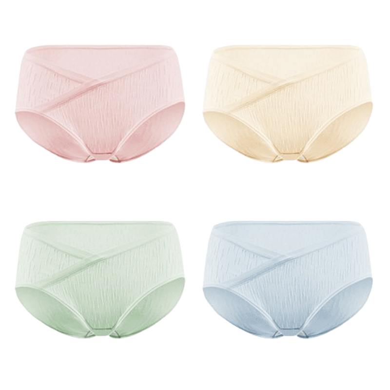 JOYNCLEON Maternity Underwear for Early, Mid And Late Pregnancy, Breathable Low-Rise Panties, Plus Size Seamless XL Jnk62957
