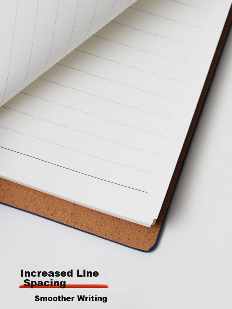 XYBP Notebook, Business Journal B5, Loose-Leaf Detachable Diary, Customizable for Businesses (B5 Brown) 5
