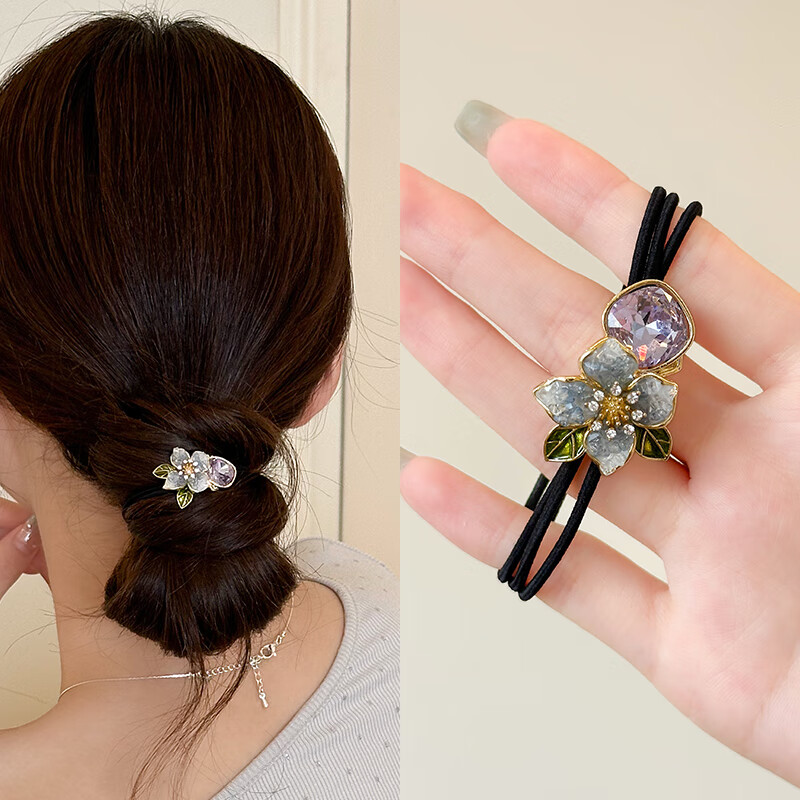 CHIMERA [Starry Flower Language] Hair Ties, Ponytail Holders, Rubber Bands, Scrunchies, Hair Elastics, Hair Accessories, Mid-Autumn Festival Gift