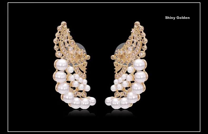 Eternelle French Original Design Earrings, High-End Exaggerated Unique Personality Light Luxury Elegant Earrings 7