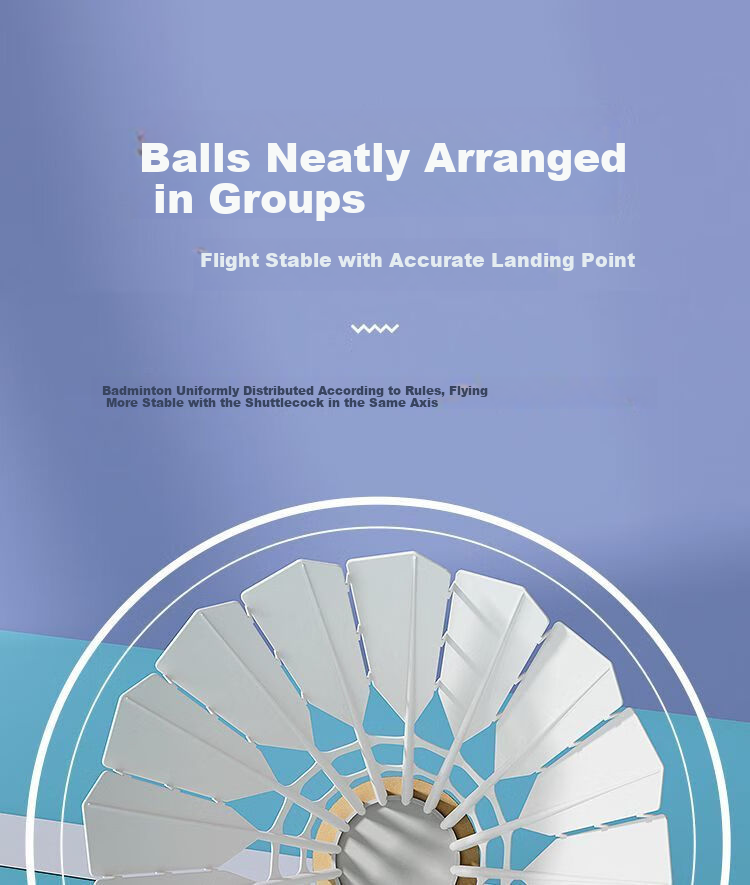 PEAK Badminton Shuttlecocks, Synthetic Nylon, Durable And Long-Lasting, 3-Pack, Windproof, for Competition, Training, Indoor And Outdoor Use, Authentic Product from Flagship Store 13