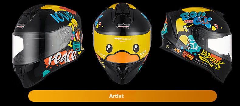 Tanked Racing Motorcycle Helmet T151 Children's Full-Face Anti-Fog 3C Safety Helmet with Lucky Cat Design XXXS 9