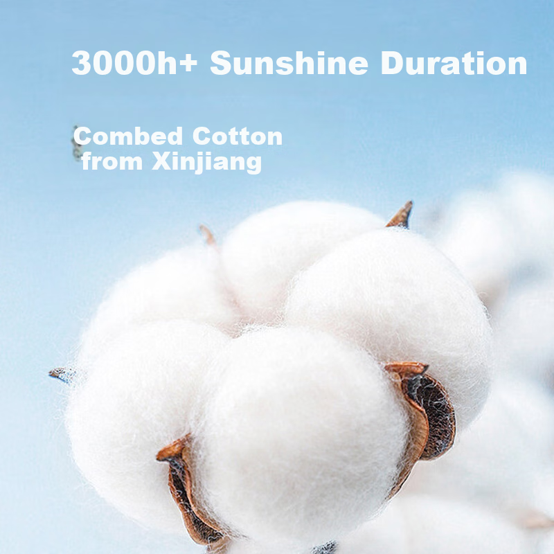 Боксеры Jingshumian из чистого хлопка Xinjiang Cotton, антибактериальные, 3 пары, размер 4XL