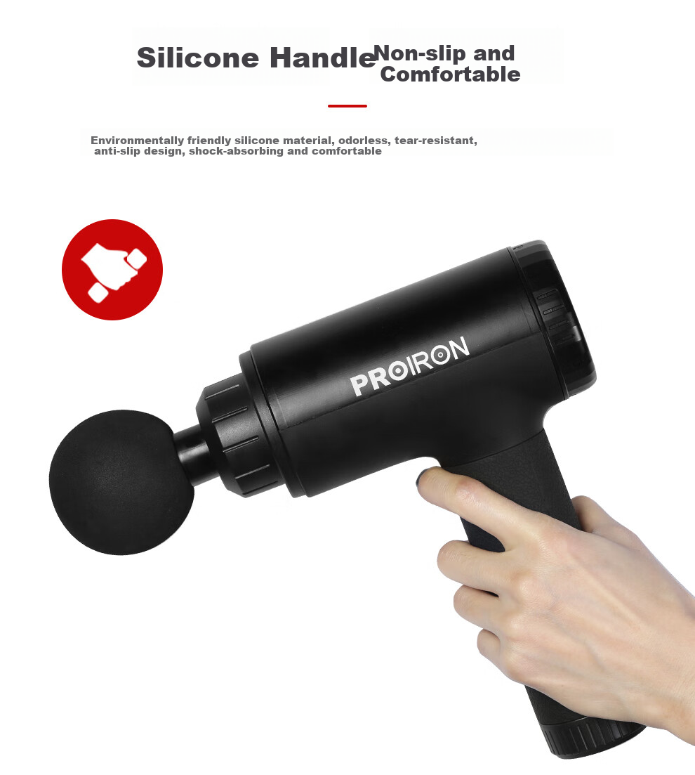 PROIRON Puli'ai Professional Massage Gun for Sports, Home Use, Muscle Relaxation And Full Body Massage 8