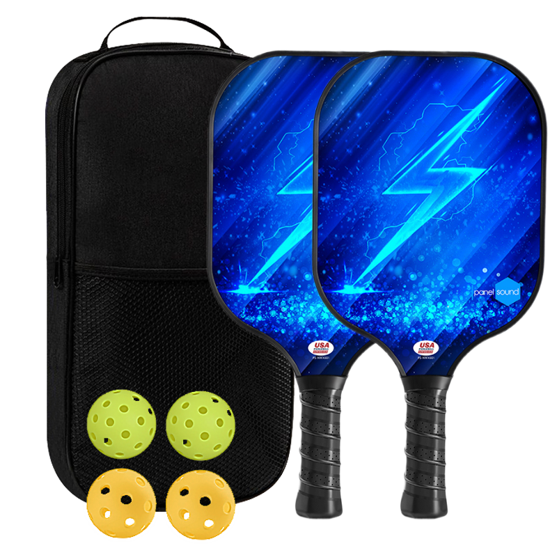 BIBIQ Fiberglass Pickleball Paddle Professional Adult and Kids Full Set