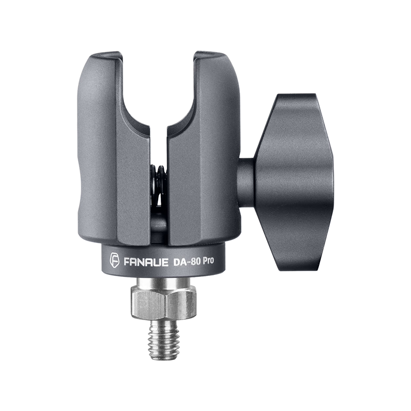 FANAUE Motorcycle Phone Holder, Action Camera Ball Head Adapter Clamp, Handlebar Extension Rod, Navigation Accessory CC-80P(M6)