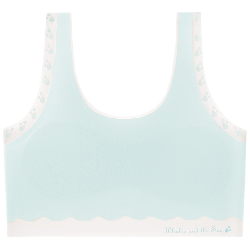 Ariel & Aurora 2-Piece Girls' Underwear Set for Developmental Stage, Ages 9-12, Children's Summer Tank Tops, Self-Operated M