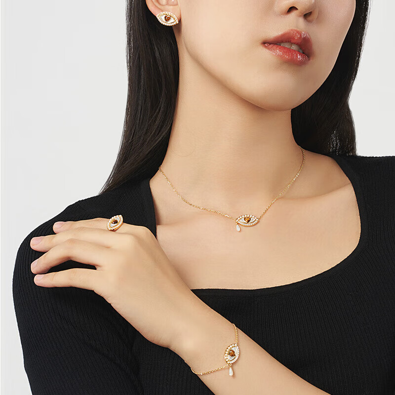LOLA ROSE Lover's Eye Series Gemstone Earrings for Women, Birthday And Holiday Gift for Girlfriend, Mid-Autumn Festival Present