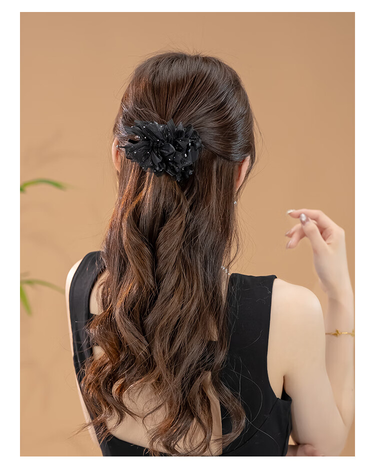 CHIMERA Wheat Ear Bun Hair Claw Elegant Back Ponytail Hair Clip Hairpin Hair Accessory for Women Birthday Gift 5