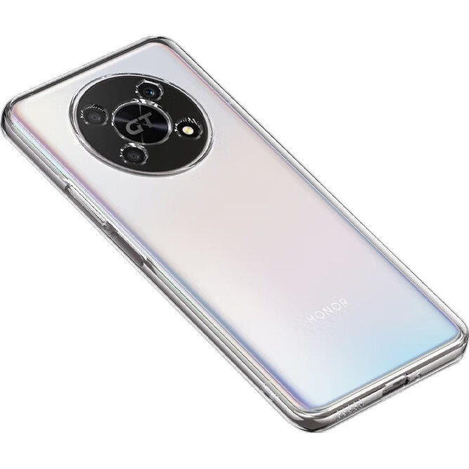 Чехол для телефона ESCAPE для Honor X40 GT Racing Edition, прозрачный, силиконовый, противоударный, с защитой камеры и отверстием для шнурка