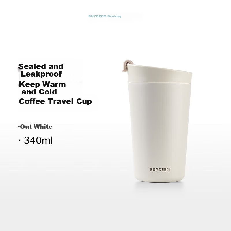 Buydeem Insulated Mug, 316 Stainless Steel Office Coffee Cup, Stylish Portable Mid-Autumn Festival Gift