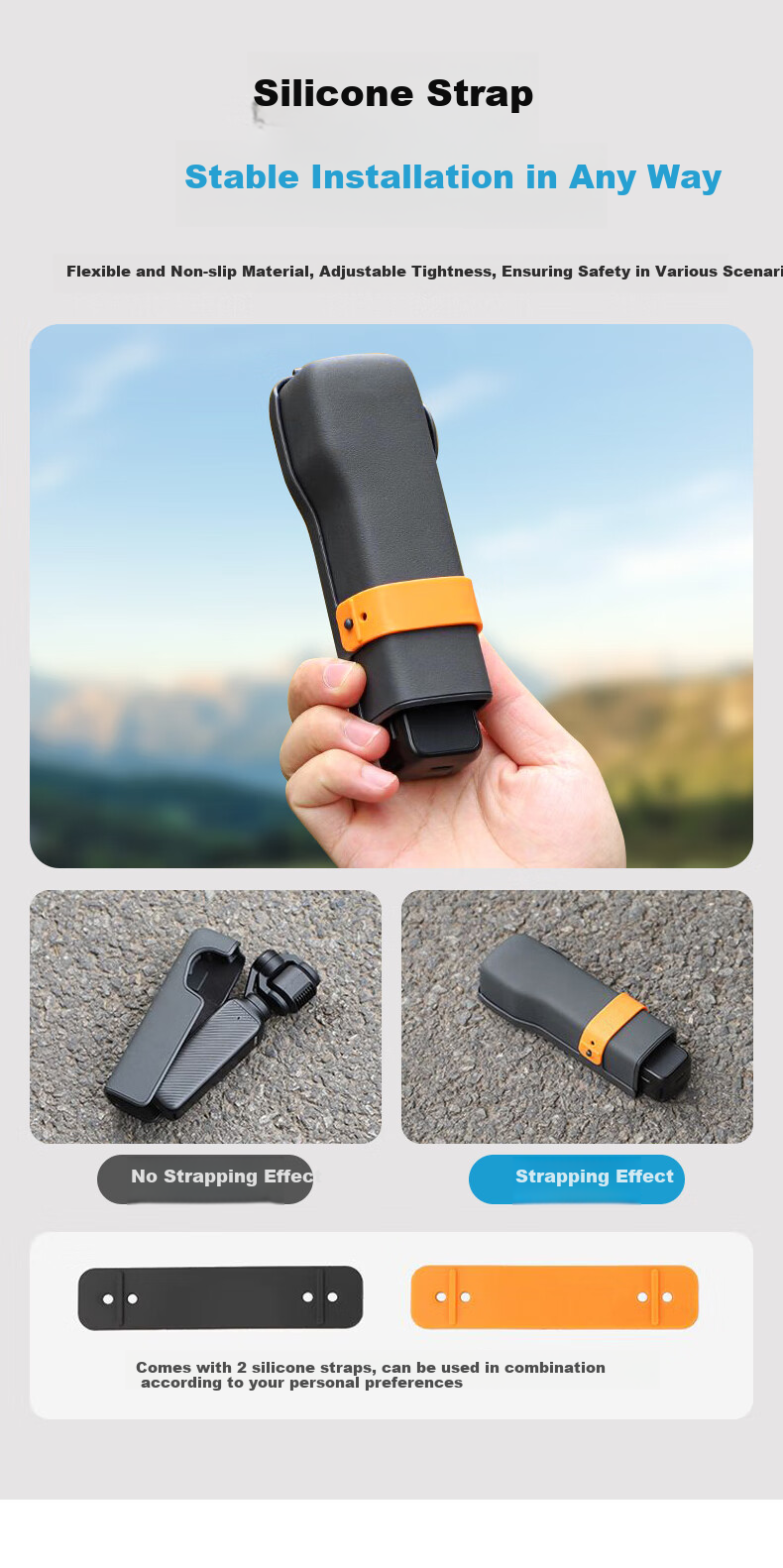 YOUFES Compatible Gimbal Protective Case for DJI Pocket 3, Lens And Screen Protector for Insta360 Pocket Camera, DJI Osmo Accessory, Gimbal Cover with Velvet Protection, Anti-Scratch And Drop-Resistant 4