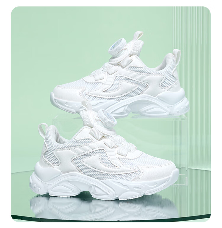 Disney Kids Running Shoes Boys and Girls Spring Autumn Outdoor White Breathable Sports Shoes Size 28 10