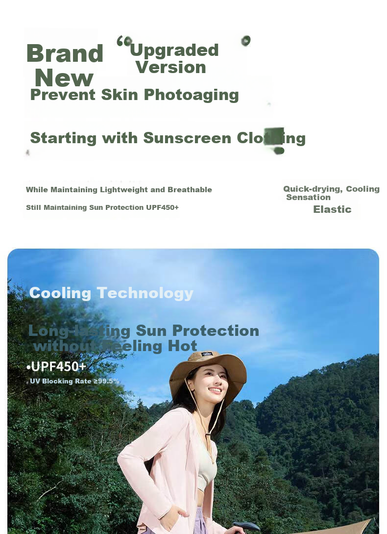 Warrior UPF50+ Slim-Fit Hooded Sun Protection Jacket for Women, Summer 2026 Style, UV-Resistant, Cool Ice-Feel Sun Protection Coat 2