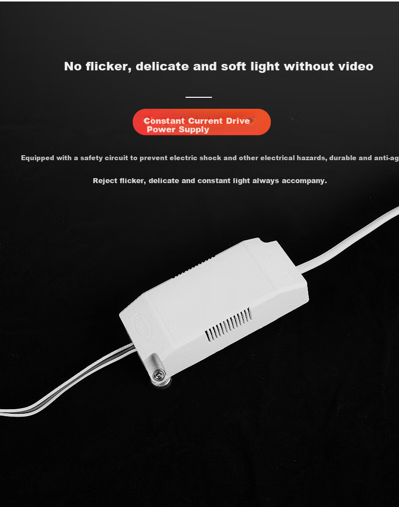 NVC LED Light Strip, Ceiling Light Replacement Core, Magnetic Replacement Light Source, 108W-Ra90 Three-Color 3000K-6000K 6