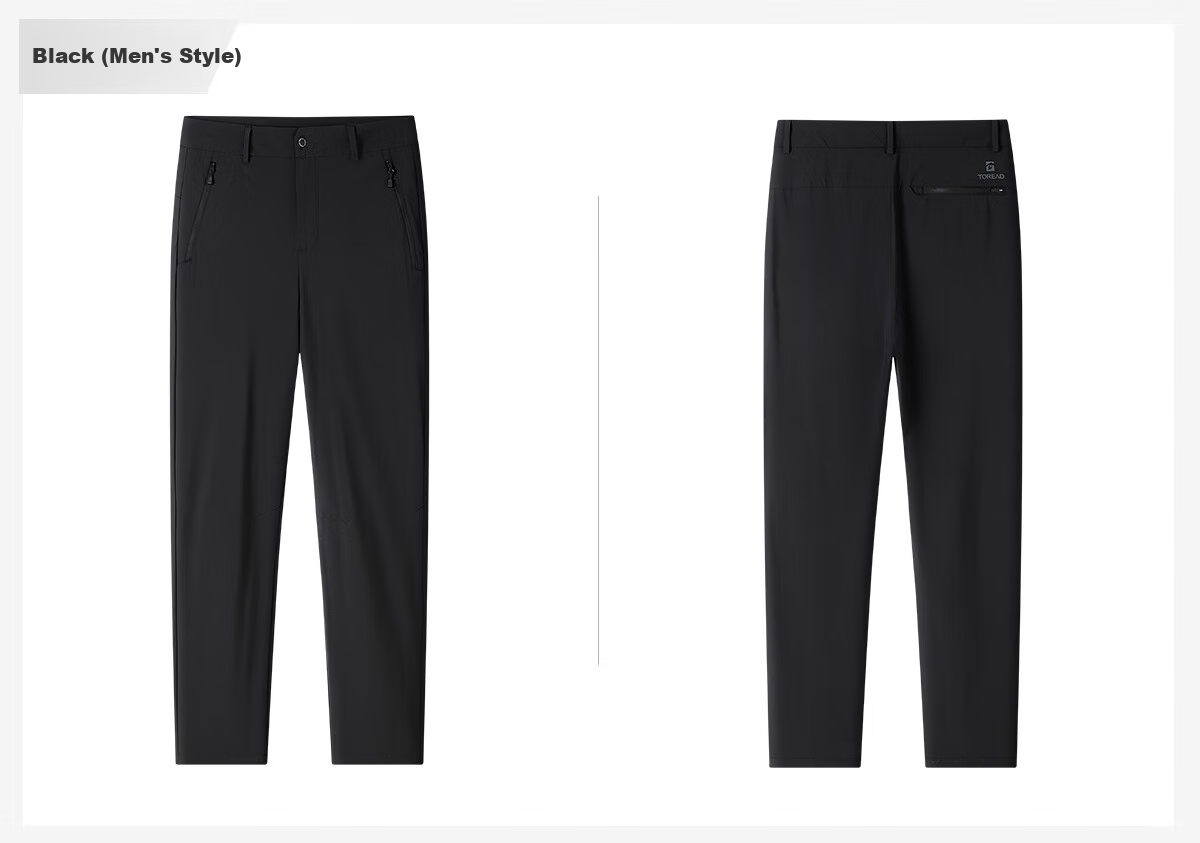 TOREAD Functional Pants for Men, Spring And Summer Outdoor Elastic Breathable Quick-Dry Trousers, Casual Hiking And Mountaineering Pants TAMMEN81823 10