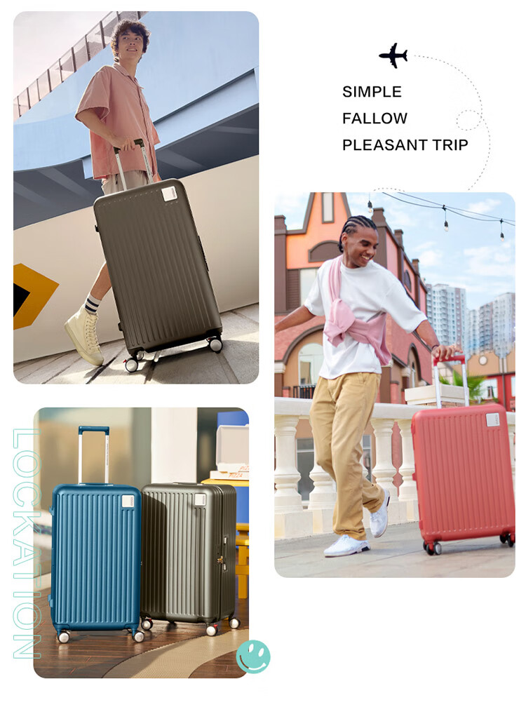AMERICAN TOURISTER Luggage, 20-Inch Trolley Suitcase, Shock-Absorbing Brakes, Travel Case, Silver Color, QI9 Combination Lock Suitcase 10