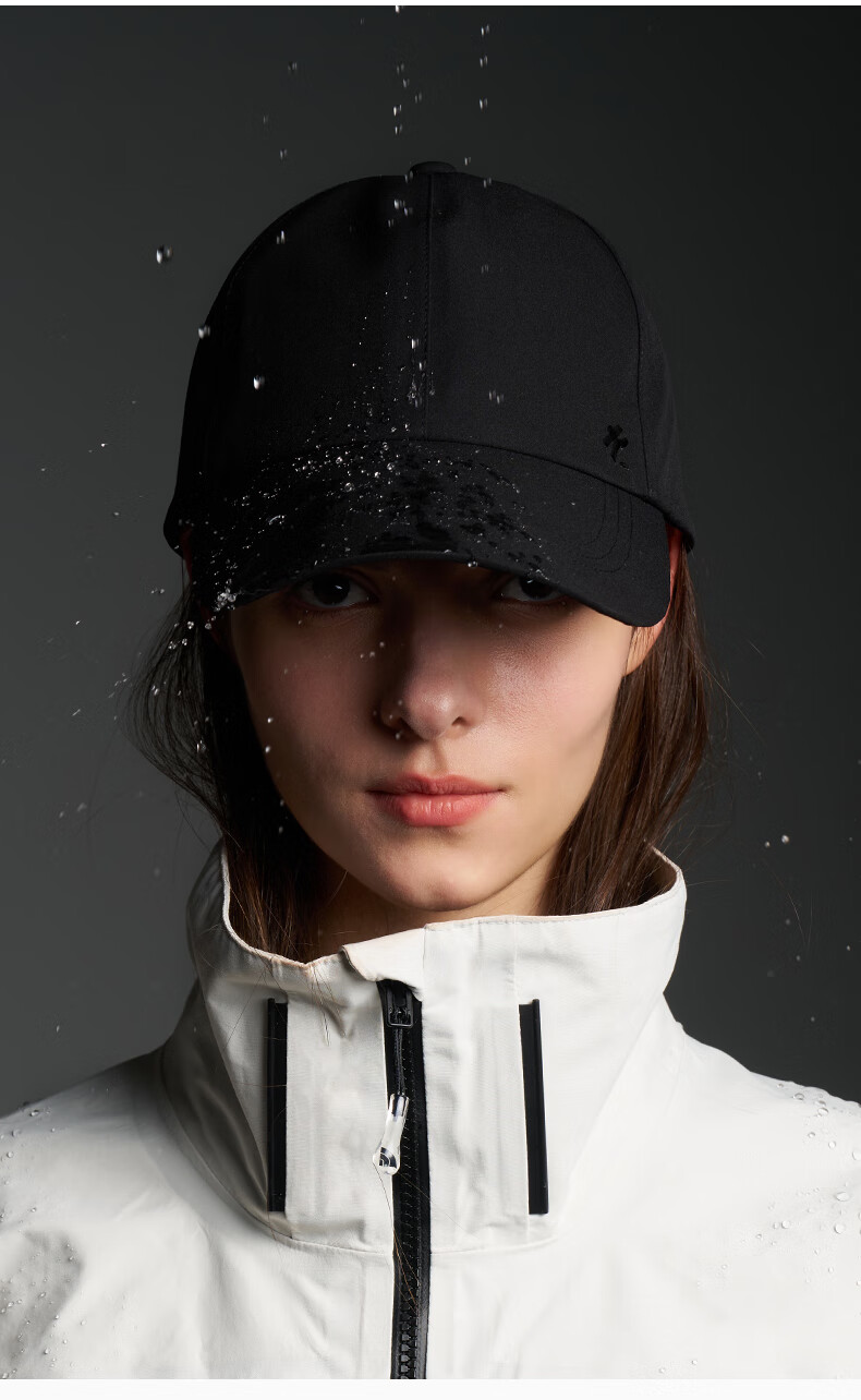 Kenmont Baseball Cap Wide Brim Large Face Slimming Waterproof Duckbill Hat Deepened Sunshade Cap 6157 Couples Style 1