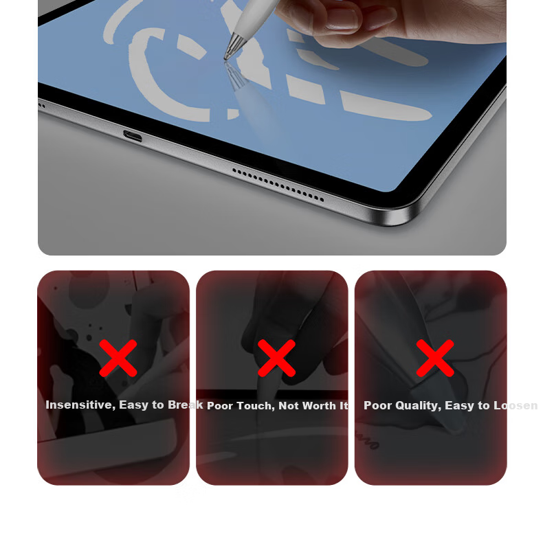 UGREEN [Free Shipping] Capacitive Stylus Touchscreen Pen Writing Pen Tablet Pen Universal Magnetic for Phones Compatible with IPad Huawei Apple Xiaomi Android Honor Switch 3