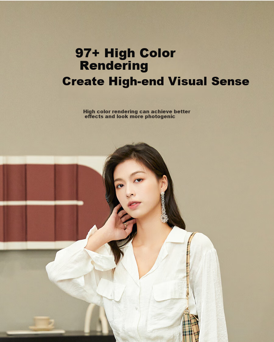 Hakutatz LG-200PRO Live Streaming Fill Light, Photography Light, 220W Live Streaming Light, Deep Throw Light Ball, Softbox, Softball Light, Lighting for Streamers, Deep Throw Light, Studio Light 8