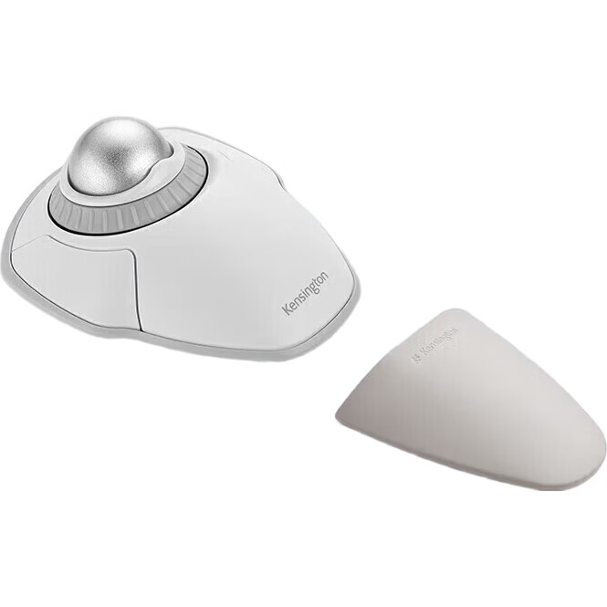 Беспроводная трекбольная мышь Kensington K70993, эргономичная, Bluetooth, для ПК и ноутбука, с подставкой для запястья, белая