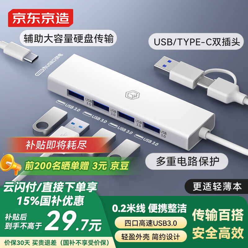 Разветвитель USB Type-C