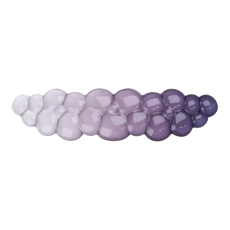Maohe Keyboard Wrist Rest, Comfortable Palm Support, Mouse Pad, Wrist Cushion, Cute Wrist Guard for Office Workers, Women, Cool Gradient Purple Color