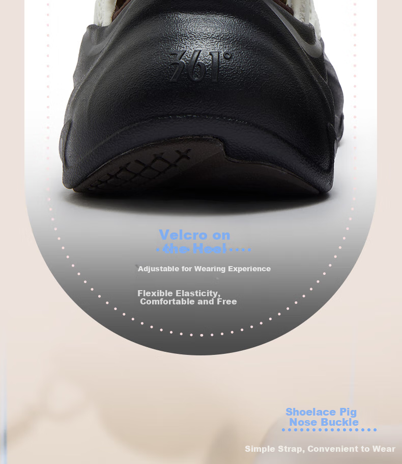 361° Sports Slippers, Thick-Soled Crocs-Style Clogs for Women, Summer Outdoor Water-Walking Mary Jane Sandals, 682526715-1 13