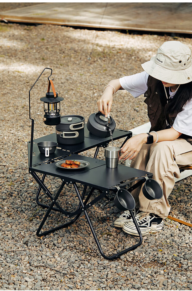 Gosoo Folding Stool Portable Outdoor Camping Fishing Chair Travel Folding Seat High-Speed Rail Queue Helper 10