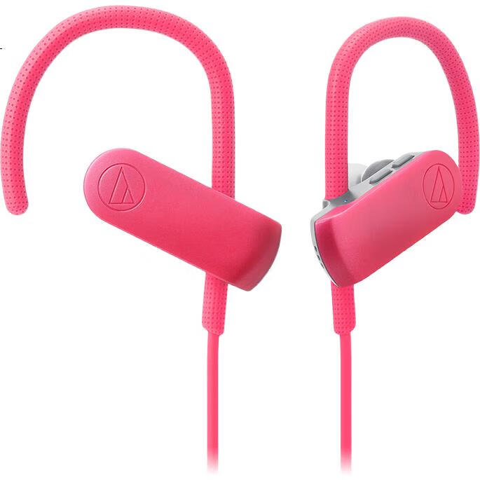 Беспроводные наушники Audio-Technica SPORT50BT, спортивные, водонепроницаемые, розовые