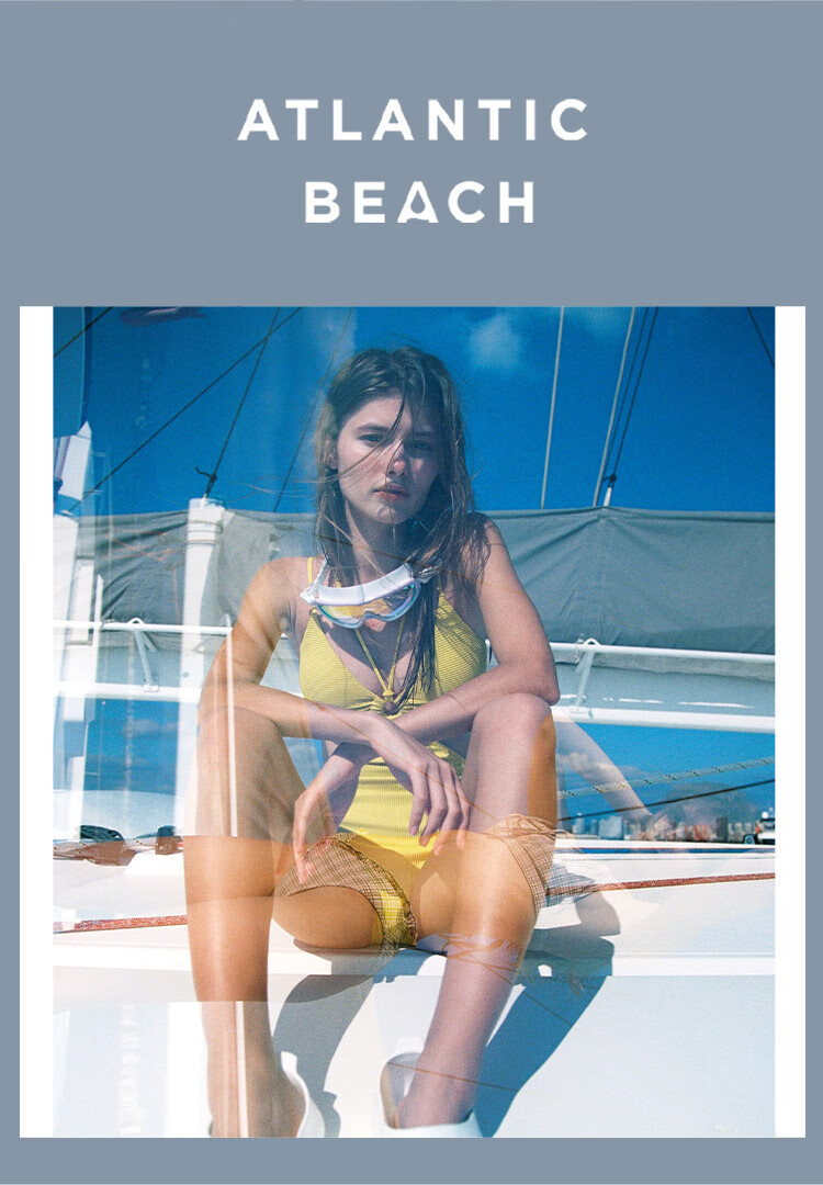Atlanticbeach 2025 New One-Piece Swimsuit, Backless Design with Thin Straps, Sexy Knit Summer Swimwear, High-End Fashion, Tummy Control And Slimming Effect for Wome 2
