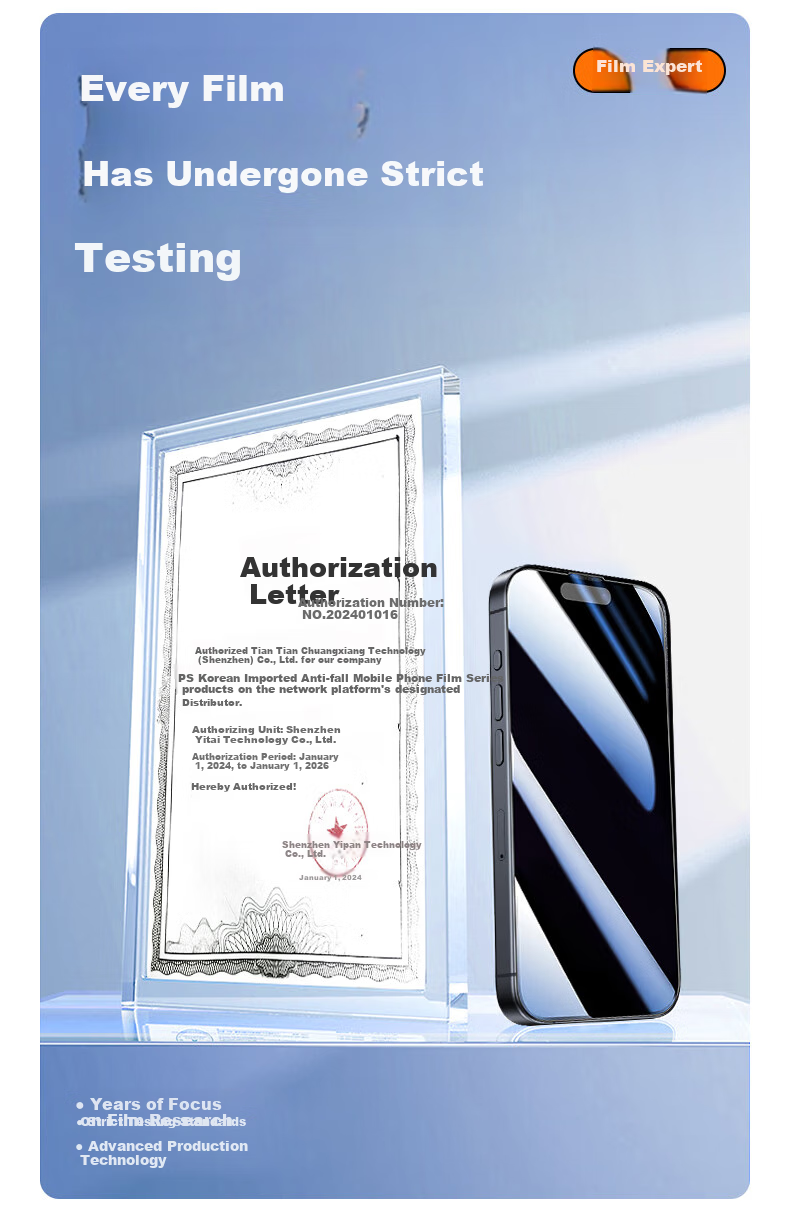 Smorss [Dust-Free Instant Anti-Peeping] Privacy Screen Protector for Apple IPhone 16 Pro Max, 25° Anti-Peeping Tempered Glass Film, Full Coverage Shatterproof Anti-Fingerprint Privacy Protectio 5