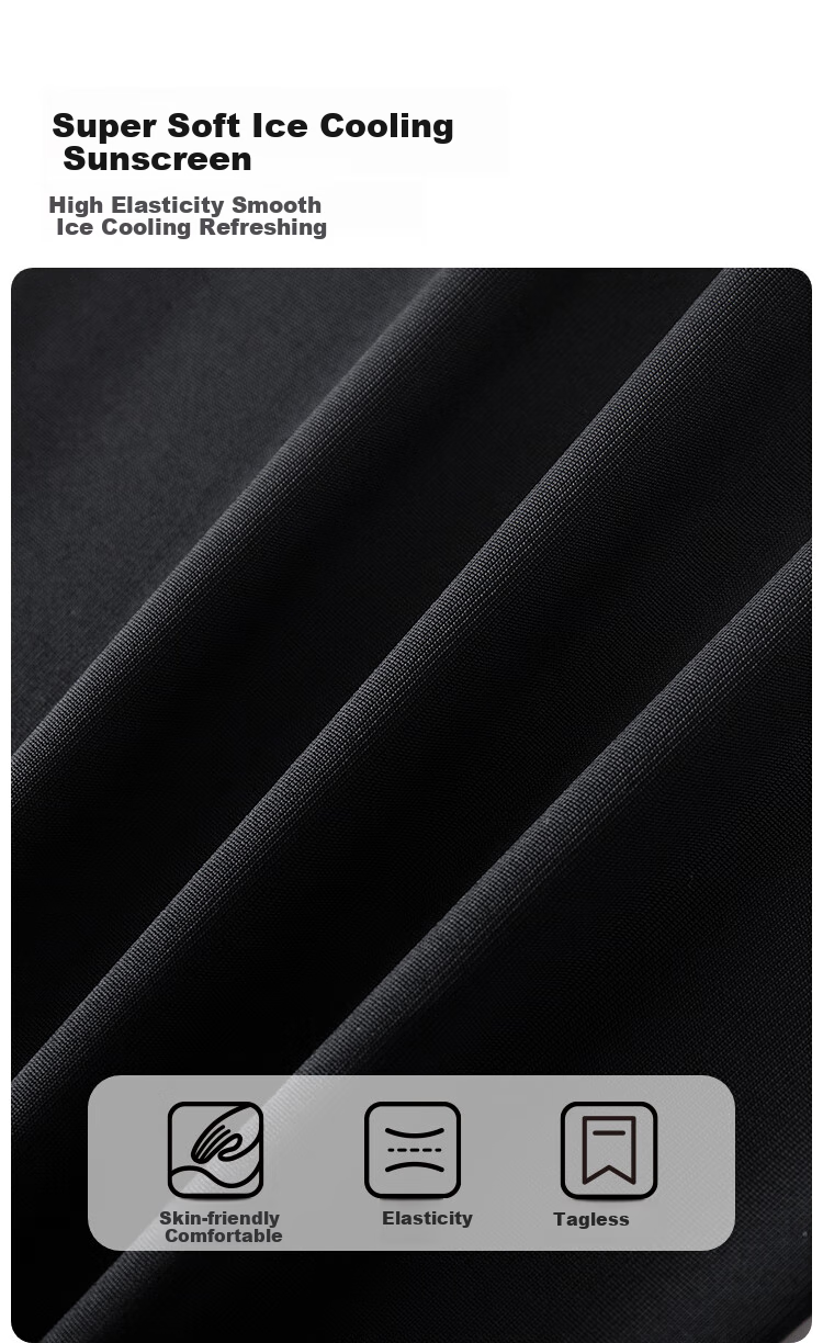 Annil Girls' Leggings, 2025 Summer New Ice-Cool Elastic Slim-Fit Black Fashion Sun Protection Long Pants 1