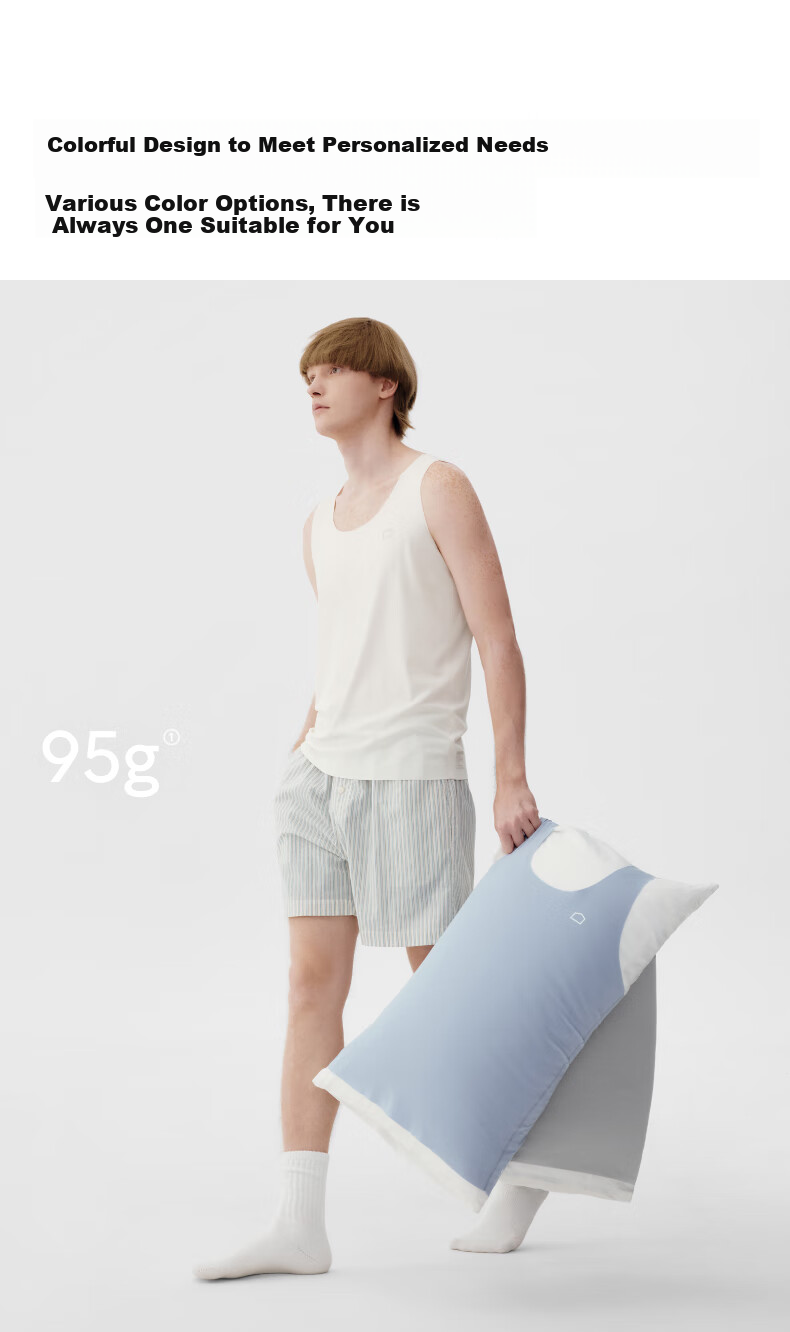 Bananain Cotton 301H Men's Camisole, Seamless, Cuttable, Home Sleepwear, Comfortable, 60-Count Cotton, Breathable Undershirt 6