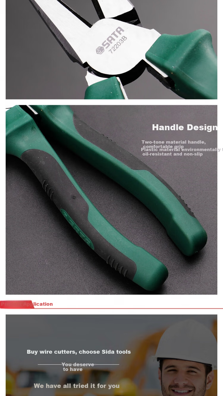 Shida 8" Labor-Saving Wire Pliers, 72203B 5
