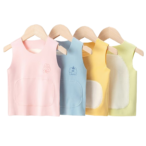 JOYNCLEON Infant Thermal Vest, Belly And Back Protection, German Velvet Vest, for Baby Boys And Girls, Autumn And Winter Waistcoat, Jwc200695
