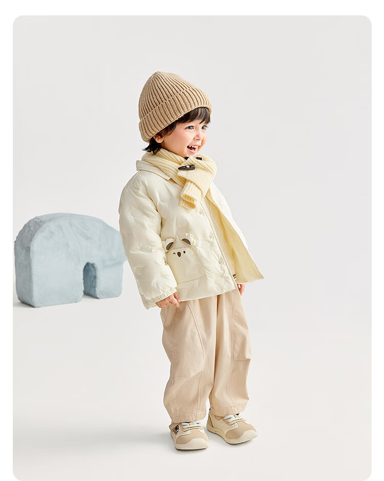 BALABALA Baby Down Jacket Shirt-Style Coat Boys Girls Winter 2025 [Mall Same Style] 201425107202 4