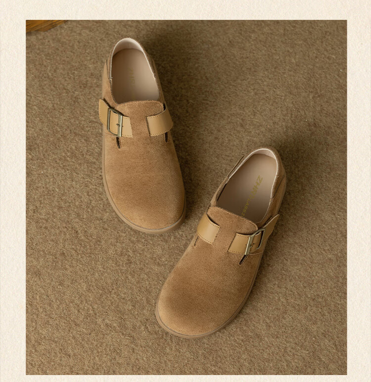 ZHR Bokeng Women's Versatile Lightweight Slip-On Casual Shoes with Soft Soles, Comfortable Commuter Shoes for Women, AB167 Khaki Color, Size 38 20