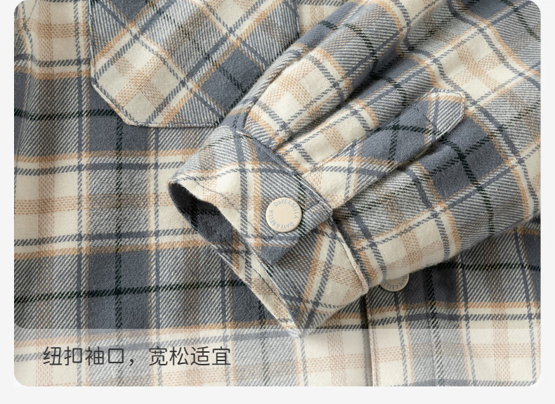 David Bella Boys' Autumn Winter Plaid Shirt Fleece Lined Jacket for Older Kids 3